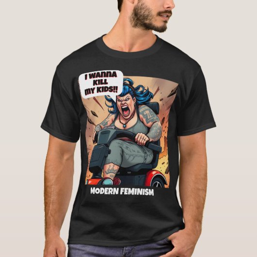 Modern Feminisme T-shirt (Voorkant)