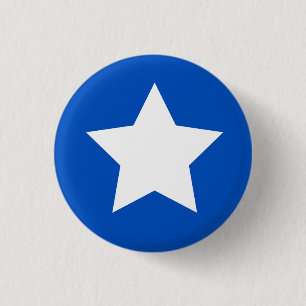 Modern feministisch symbool, verdampingsachteruitg ronde button 3,2 cm