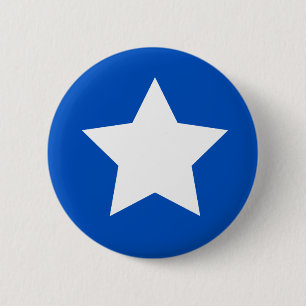 Modern feministisch symbool, verdampingsachteruitg ronde button 5,7 cm