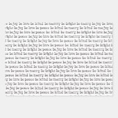 Modern Festive be Merry Peace Love Joy Inpakpapier Vel (Voorkant 2)