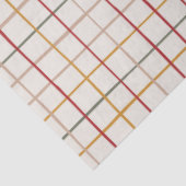 Modern Festive Colorful Grid  Tissuepapier (Detail)