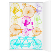 modern fietspatroon, helder kleurneonpatroon (Binnen (Links))