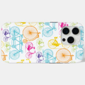 modern fietspatroon, helder kleurneonpatroon Case-Mate iPhone case (Achterkant (horizontaal))