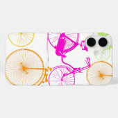 modern fietspatroon, helder kleurneonpatroon Case-Mate iPhone case (Achterkant (horizontaal))