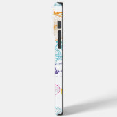  modern fietspatroon, helder kleurneonpatroon Case-Mate iPhone case (Achterkant / Links)