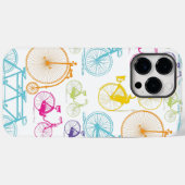  modern fietspatroon, helder kleurneonpatroon Case-Mate iPhone case (Achterkant (horizontaal))