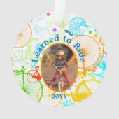  modern fietspatroon, helder kleurneonpatroon ornament (voorkant)