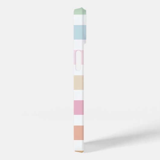 modern fijn pastelkleurmonogram Hoesje-Mate iPhone Case-Mate iPhone Case (Achterkant / Rechts)