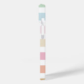 modern fijn pastelkleurmonogram Hoesje-Mate iPhone Case-Mate iPhone Case (Achterkant / Links)