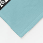 Modern Fire Truck Pattern Personalized Boy Fleece Deken (Hoek)