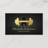 Modern Fitness Bodybuilding Visitekaartje (Voorkant)