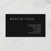 Modern Fitness Grey Red Abstract Visitekaartje (Achterkant)