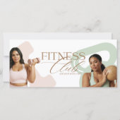 Modern Fitness Personal Trainer Gift Certificate (Voorkant)