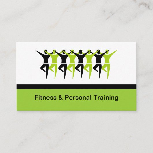 Modern Fitness & Personal Trainer New Visitekaartje (Voorkant)