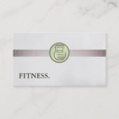 Modern Fitness Personal Trainer Visitekaartje (Voorkant)