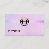 Modern Fitness Personal Trainer Visitekaartje (Voorkant)