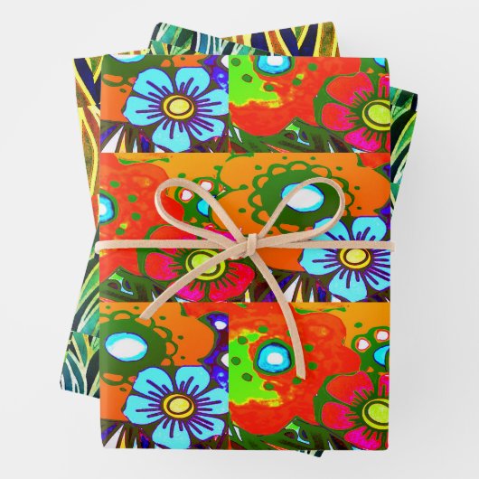 Modern Flair. Inpakpapier Vel (In situ)