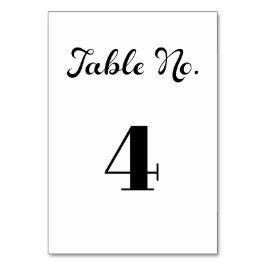 Modern Flair Script minimalistische witte bruiloft Kaart