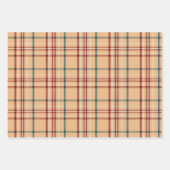 Modern Flannel Pset Winter Holiday kerstcadeau Inpakpapier Vel (Voorkant 2)