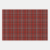 Modern Flannel Pset Winter Holiday kerstcadeau Inpakpapier Vel (Voorkant)