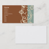 Modern Flare Visitekaartje (Voorkant / Achterkant)