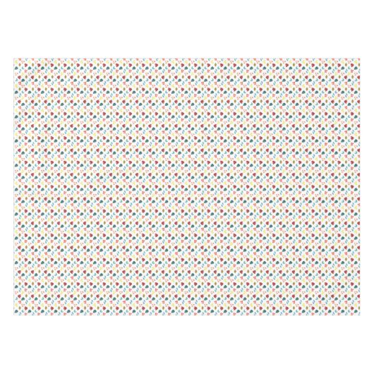 Modern Flat Design Groen Rood Sinaasappel design3b Tafelkleed (Voorkant (Horizontaal))