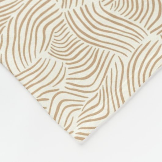 modern fleece deken (Hoek)