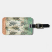 Modern Fleur De Lis-ontwerp Bagagelabel (Voorkant horizontaal)