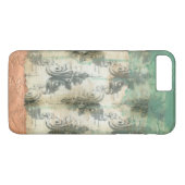 Modern Fleur De Lis-ontwerp Case-Mate iPhone Case (Achterkant (Horizontaal))