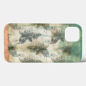 Modern Fleur De Lis-ontwerp Case-Mate iPhone Case (Achterkant (horizontaal))