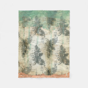 Modern Fleur De Lis-ontwerp Fleece Deken