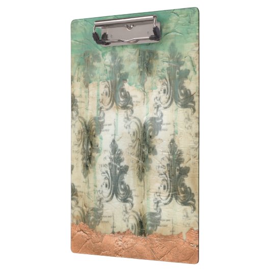 Modern Fleur De Lis-ontwerp Klembord (Links)