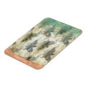 Modern Fleur De Lis-ontwerp Magneet (Linkerzijde)