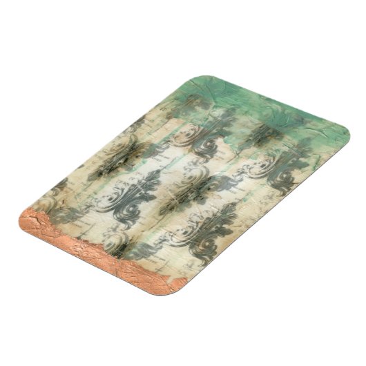 Modern Fleur De Lis-ontwerp Magneet (Linkerzijde)