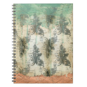 Modern Fleur De Lis-ontwerp Notitieboek