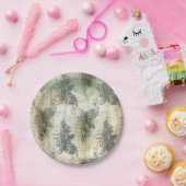 Modern Fleur De Lis-ontwerp Papieren Bordje (Feest)