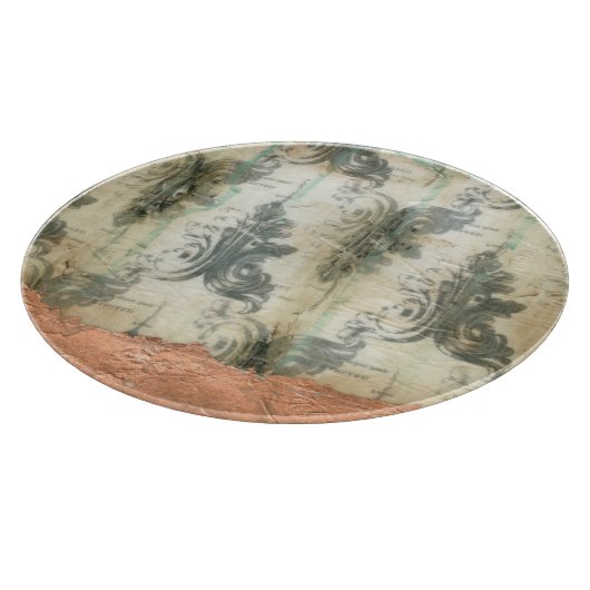 Modern Fleur De Lis-ontwerp Snijplank (Hoek)