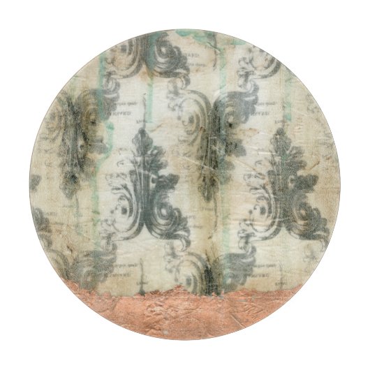 Modern Fleur De Lis-ontwerp Snijplank (Voorkant)