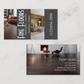 Modern Flooring Hardwood Marble Construction Visitekaartje (Voorkant / Achterkant)