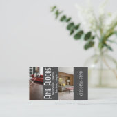 Modern Flooring Hardwood Marble Construction Visitekaartje (Staand voorkant)