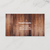 Modern Floors Flooring Installation Company Visitekaartje (Achterkant)