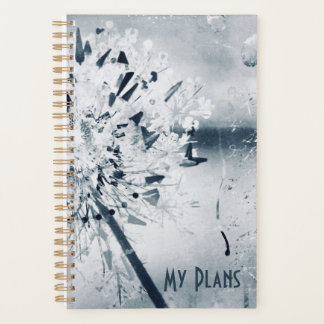 Modern Floral Art Spiral Planner