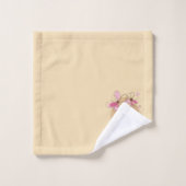 Modern Floral Bath Towel Set Bad Handdoek (Wasdoekje)