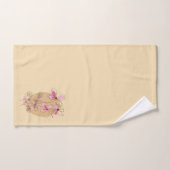 Modern Floral Bath Towel Set Bad Handdoek (Handdoek)