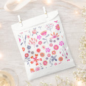 Modern Floral Bedankzakje (Geknipt)