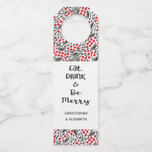 Modern Floral Berries Holiday Gift