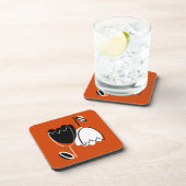 Modern Floral  Bier Onderzetter (Rechterzijde)