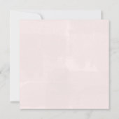 Modern Floral Birthday Party | Foto Kaart (Achterkant)