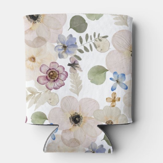 Modern Floral Blikjeskoeler (Achterkant)