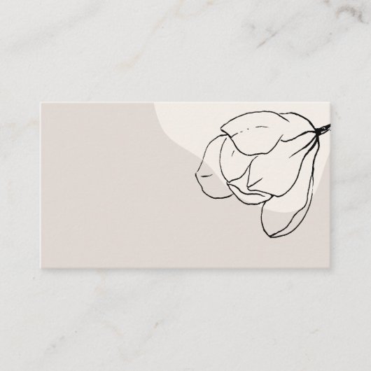 Modern Floral Bohemian Wedding Escort Card Plaatskaartje (Voorkant)